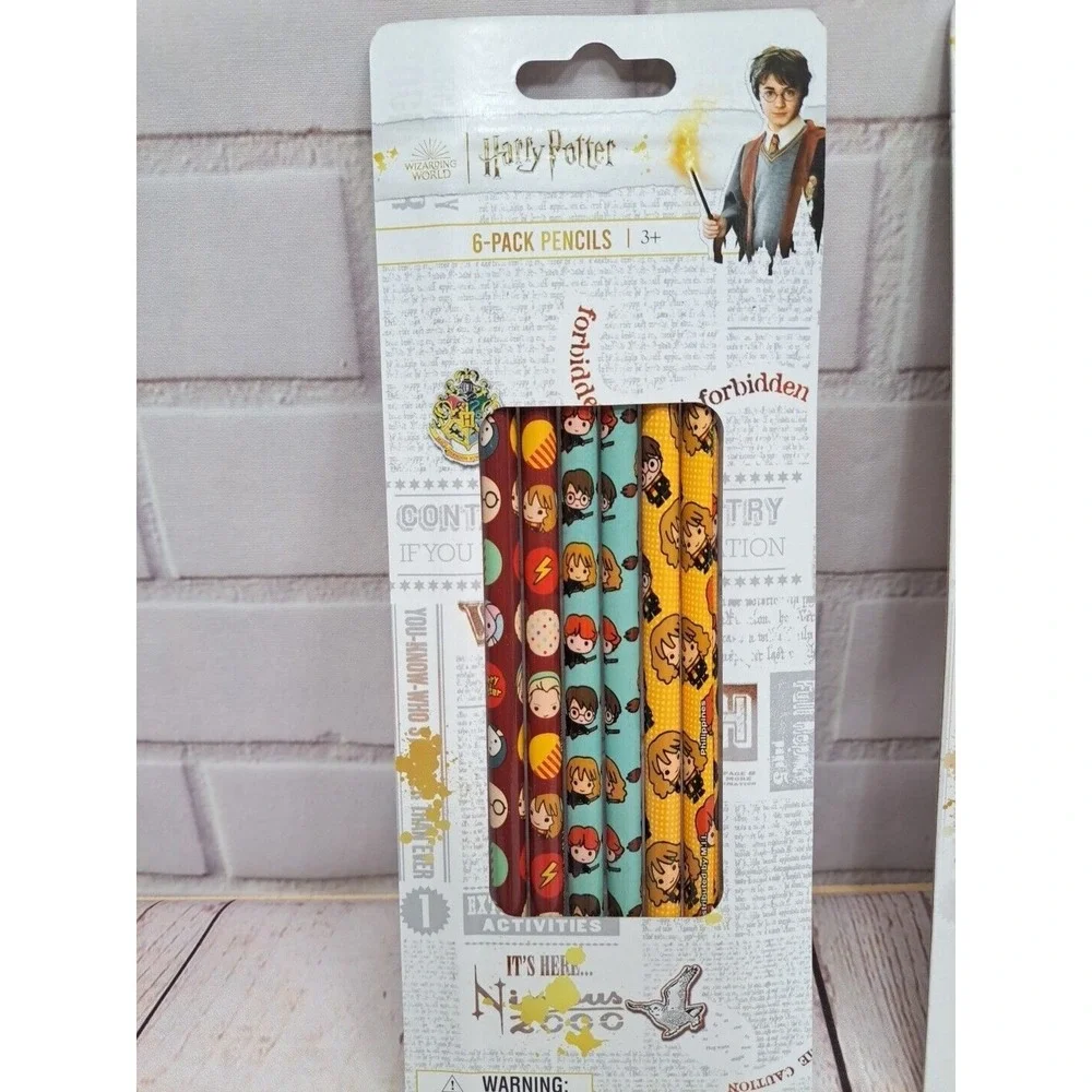2 Packs, 12 Pencils  Wizarding World Harry Potter Pencils Bulk - School Supplies